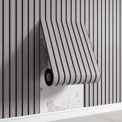 3D Wooden Grid Wall Panels - Peel and Stick