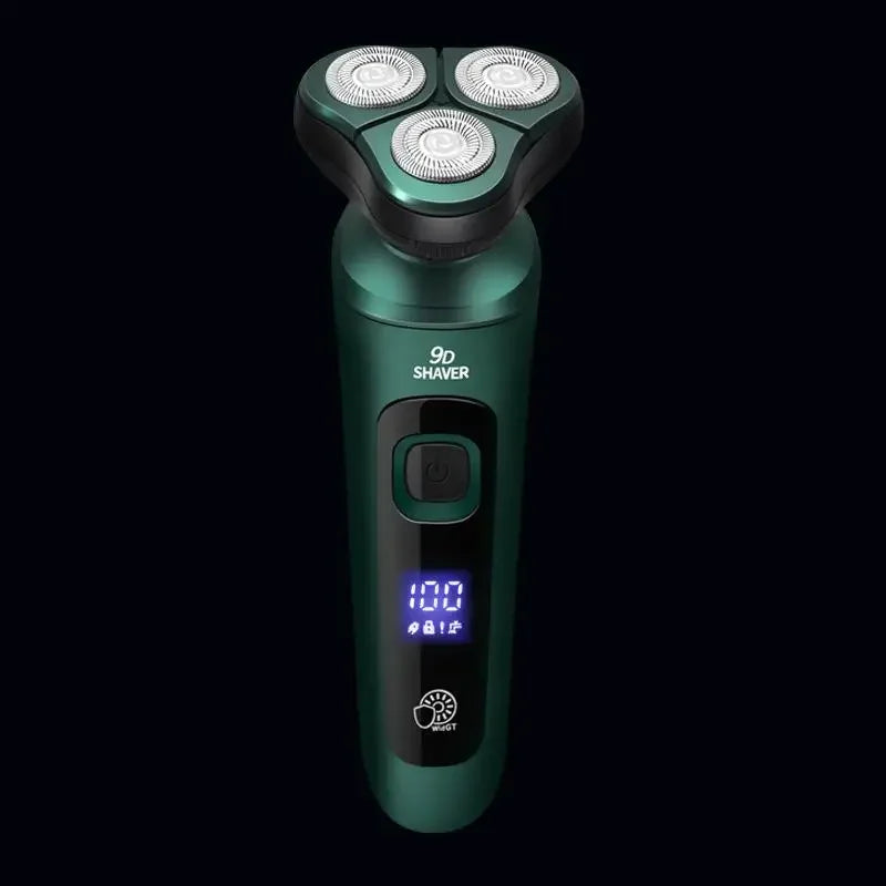 Electric Shaver-3 Head, USB Rechargeable Waterproof