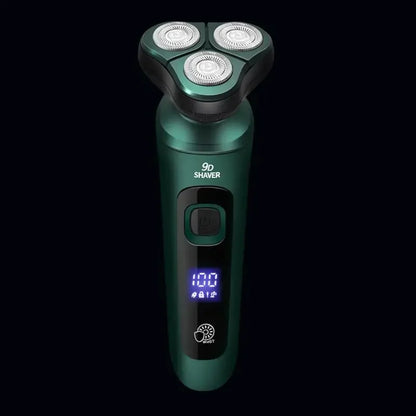 Electric Shaver-3 Head, USB Rechargeable Waterproof