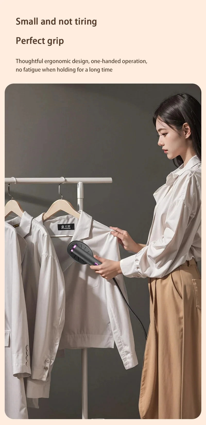 Mini Handheld Steamer Portable for Travel