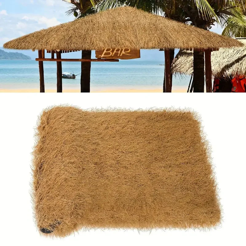 Thatch Roof Rolls for Outdoor Pavilion - Easy Install