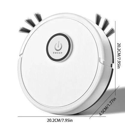 3-in-1 Intelligent Robot Vacuum Cleaner 6000Pa Strong Suction Sweep Mop Charge USB Laser Navigation Pet Hair Hard Floor 2026 New