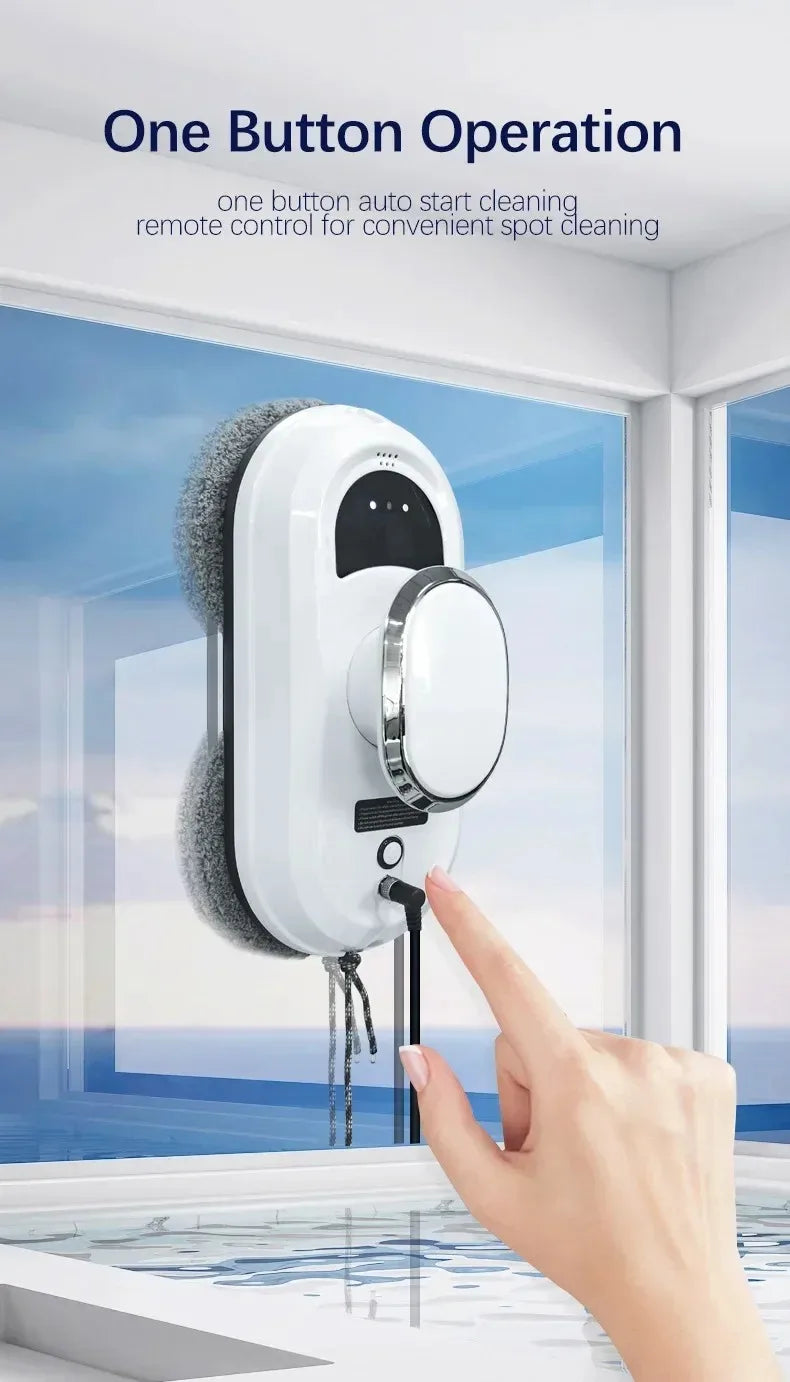 Window Cleaning Intelligent Robot Electric Glass Cleaner with Remote Control for Home High-Rise Balcony Windows window cleaner