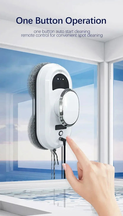 Window Cleaning Intelligent Robot Electric Glass Cleaner with Remote Control for Home High-Rise Balcony Windows window cleaner