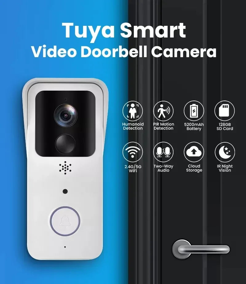 Smart WiFi Video Doorbell -1080P Wireless