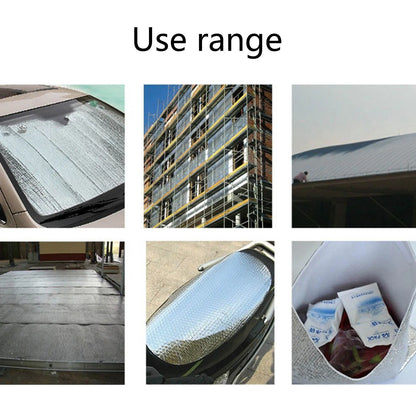 5m/10m Radiator Reflective Film Wall -Thermal Insulation Reflective Film -Aluminum Foil Roof