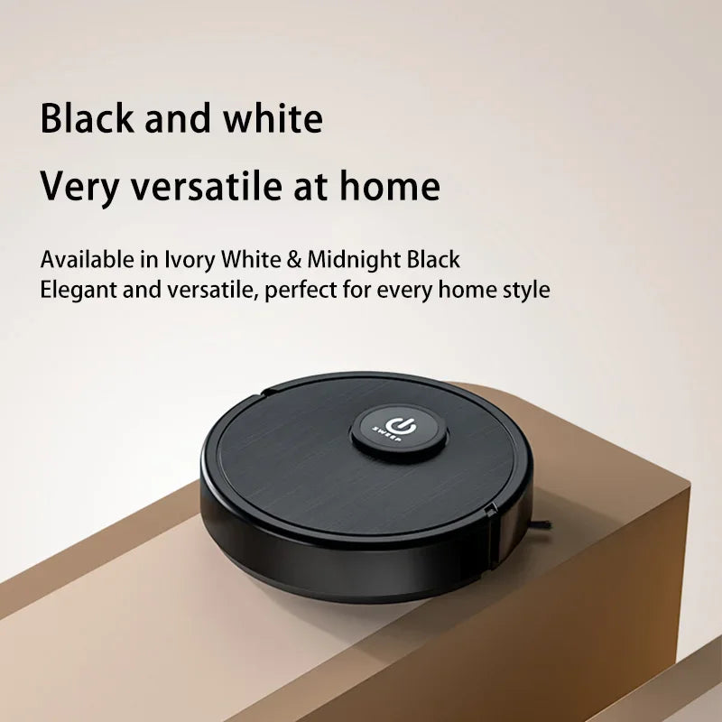 3-in-1 Intelligent Robot Vacuum Cleaner 6000Pa Strong Suction Sweep Mop Charge USB Laser Navigation Pet Hair Hard Floor 2026 New
