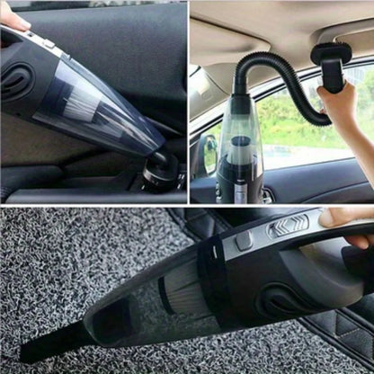 12V Handheld Vacuum Cleaner, Handheld Car Vacuum Cleaner With Strong Suction Power, Portable Mini Handheld Car Vacuum Cleaner