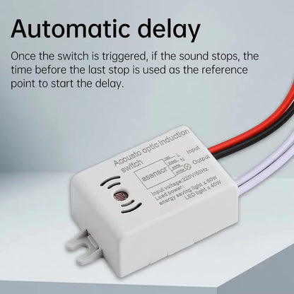 Sound Sensor Switch Module Detector Auto ON/Off