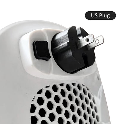 Portable Electric Heater with Timer Warmer Machine LED Display Fast Heating Room Heater Adjustable Thermostat for Home Office