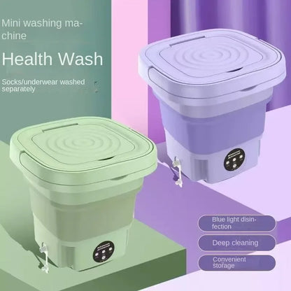 8L Mini Foldable Washing Machine Portable
