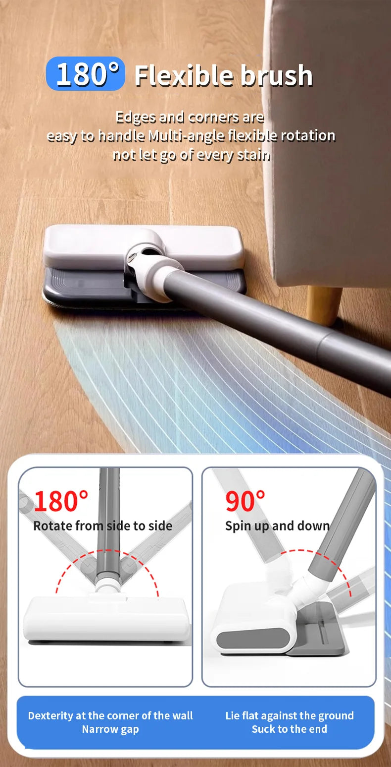 JKUOO Handheld Cordless Vacuum Cleaner, 18Kpa 55Mins Smart Stick Vac with Tangle-Resistant Design Hard Floor Carpets Pet Hair