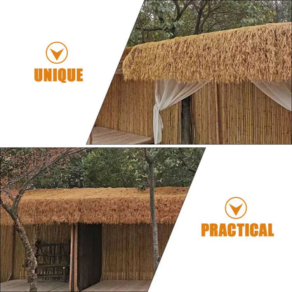 Thatch Roof Rolls for Outdoor Pavilion - Easy Install