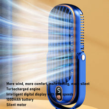 Desk Tower Fan 5 Speeds Brushless Motor USB Rechargeable Portable Desk Fan for Home  Kitchen Indoor Rechargeable Desk Fan