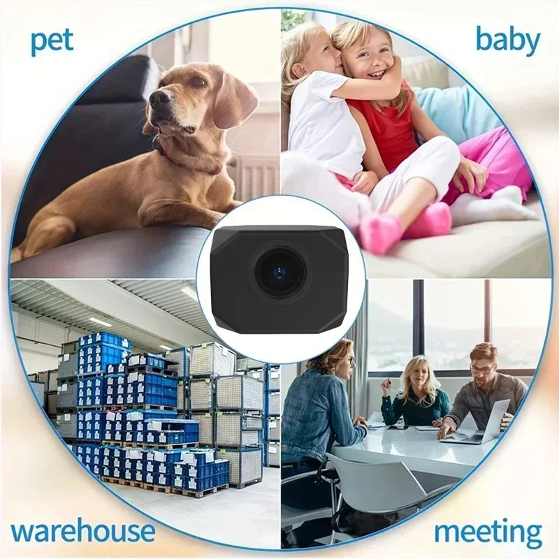 4K Mini Indoor Security Camera, WiFi
