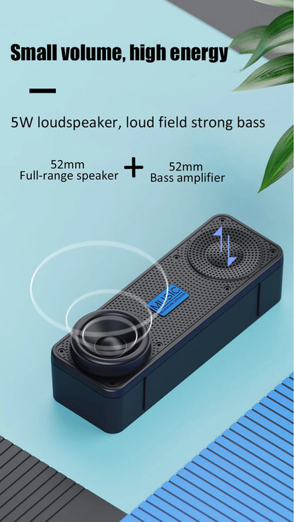 Wireless Bluetooth Smart Speaker with FM Radio